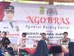 Duduk Bareng, Warga Kecamatan Jayakerta Sampaikan Aspirasi Ke Wabup Aep