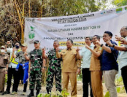 Kegiatan Penanan Pohon   di Wilayah Satgas Citarum Sektor 19