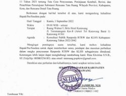Undangan Ranperda RTRW Pemkab Karawang Disorot Komisi IV, Tidak Profesional dan Tidak Paham Undangan