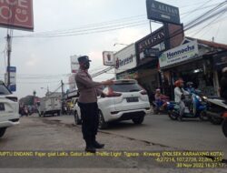 Pertigaan Tanjung Pura Kerap Macet, Ini Harapan Polsek Karawang Kota?