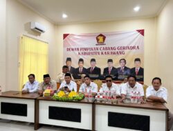 Puncak HUT Gerindra ke-15 Digelar Vicon, Gerindra Karawang Siap Menangkan Pemilu 2024