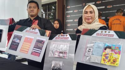 Polres Karawang Tangkap Bandar Judi Togel Online di Jayakerta