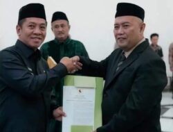 Eka Sanatha Resmi Dilantik Sebagai Pj Sekda Karawang